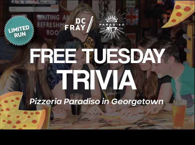 Free Tuesday Trivia Series at Pizzeria Paradiso