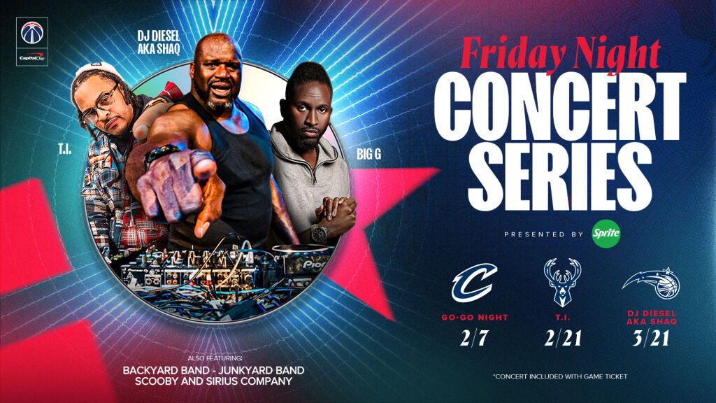 Washington Wizards Friday Night Concert Series presented by Sprite