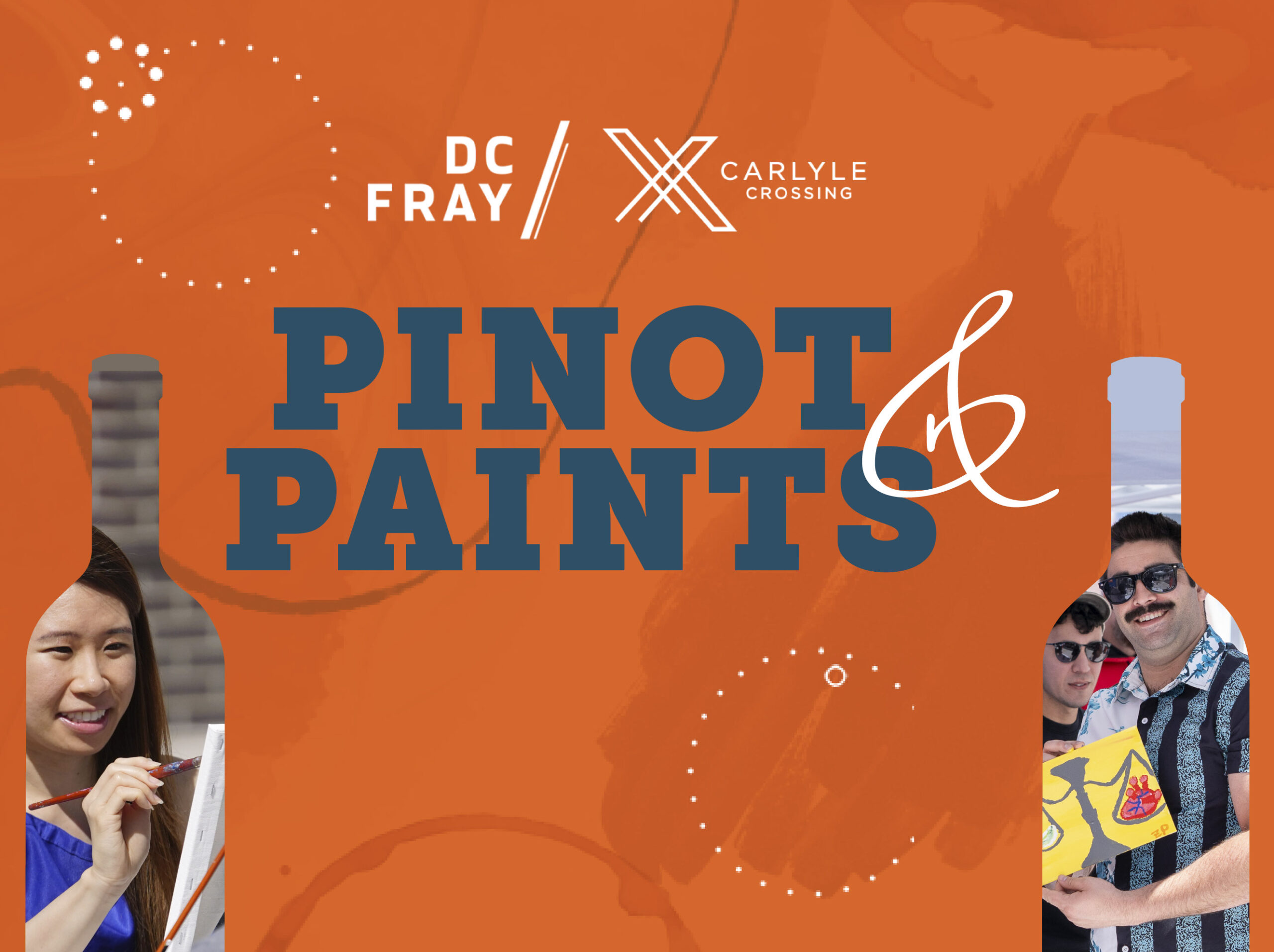 Pinot & Paints on the Plaza at Carlyle Crossing