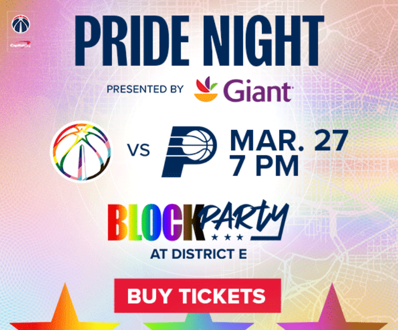 Washington Wizards Pride Night 2025!