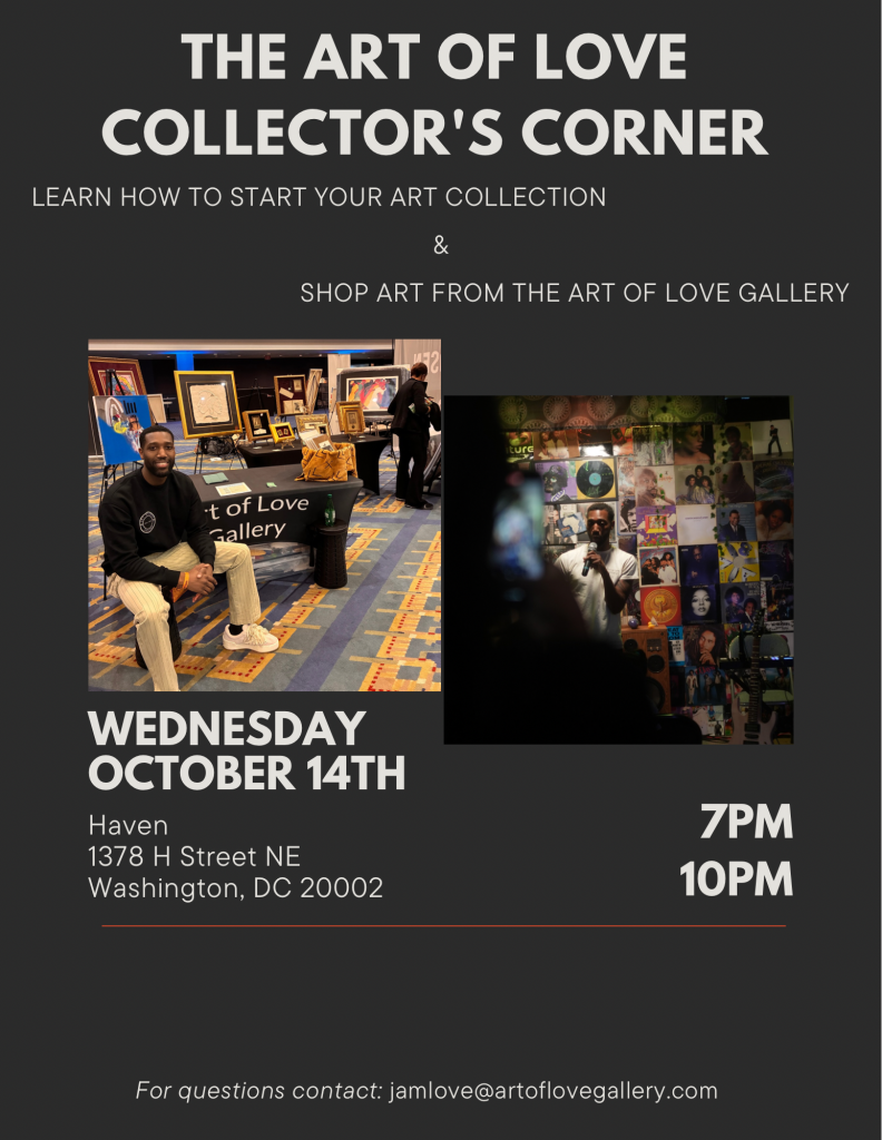 Art of Love Gallery Collector’s Corner & Gallery Showcase