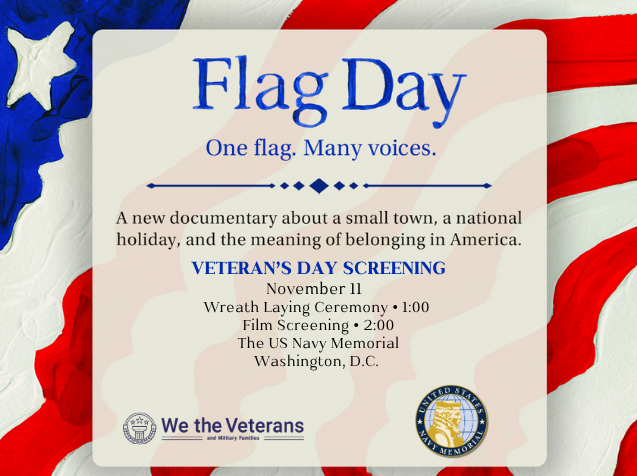 Veterans Day Film Screening & Filmmaker Panel at the U.S. Navy Memorial