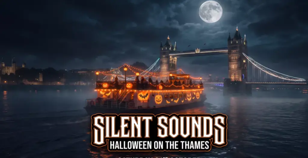 Silent Halloween Disco Boat on the Thames — London