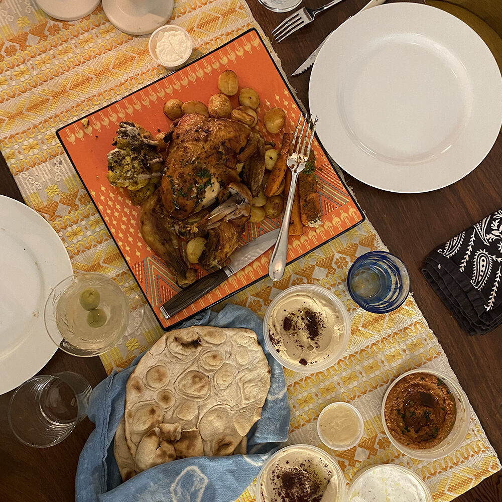 Dinner spread by Amanda McClements, owner of Salt & Sundry and Little Leaf. Dinner spread by Amanda McClements, owner of Salt & Sundry and Little Leaf.