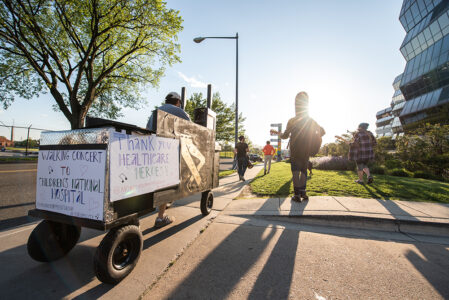 Walking Concert Thanks Healthcare Heroes