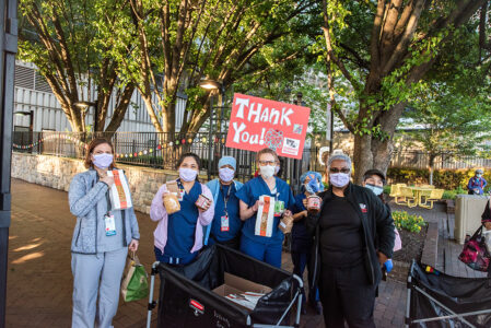 Walking Concert Thanks Healthcare Heroes