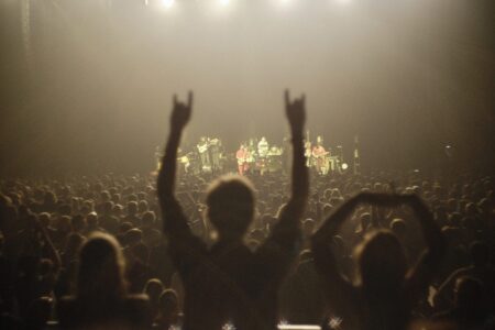 Crowd at Modest Mouse