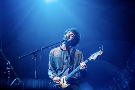 Opening Act The Districts' lead vocalist Rob Grote.