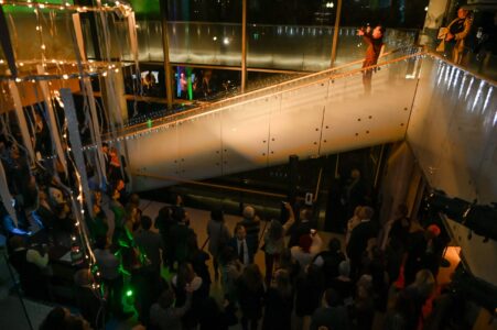 Ola Stinnerbom at House of Sweden. Photo by Ben Droz. Enchanted Winter Wonderland