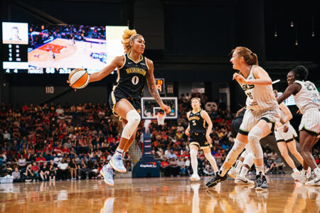 Photo by K Gabrielle Photo. Mystics Phoenix Chicago win