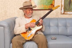 Robert Earl Keen performs at Ryman Auditorium on June 2, 2024, in Nashville, Tennessee. (Erika Goldring Photo)